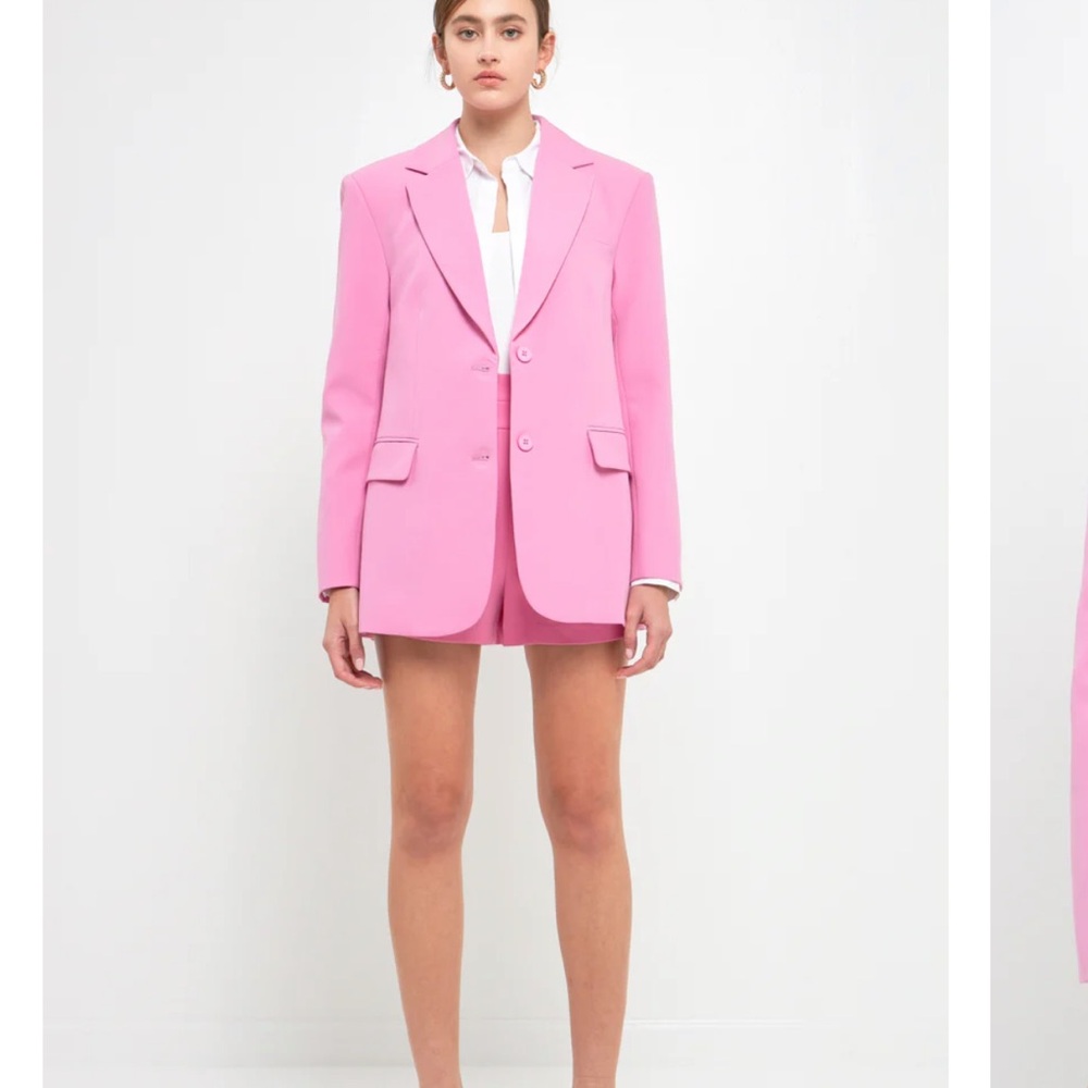 Women's Pink Blazer